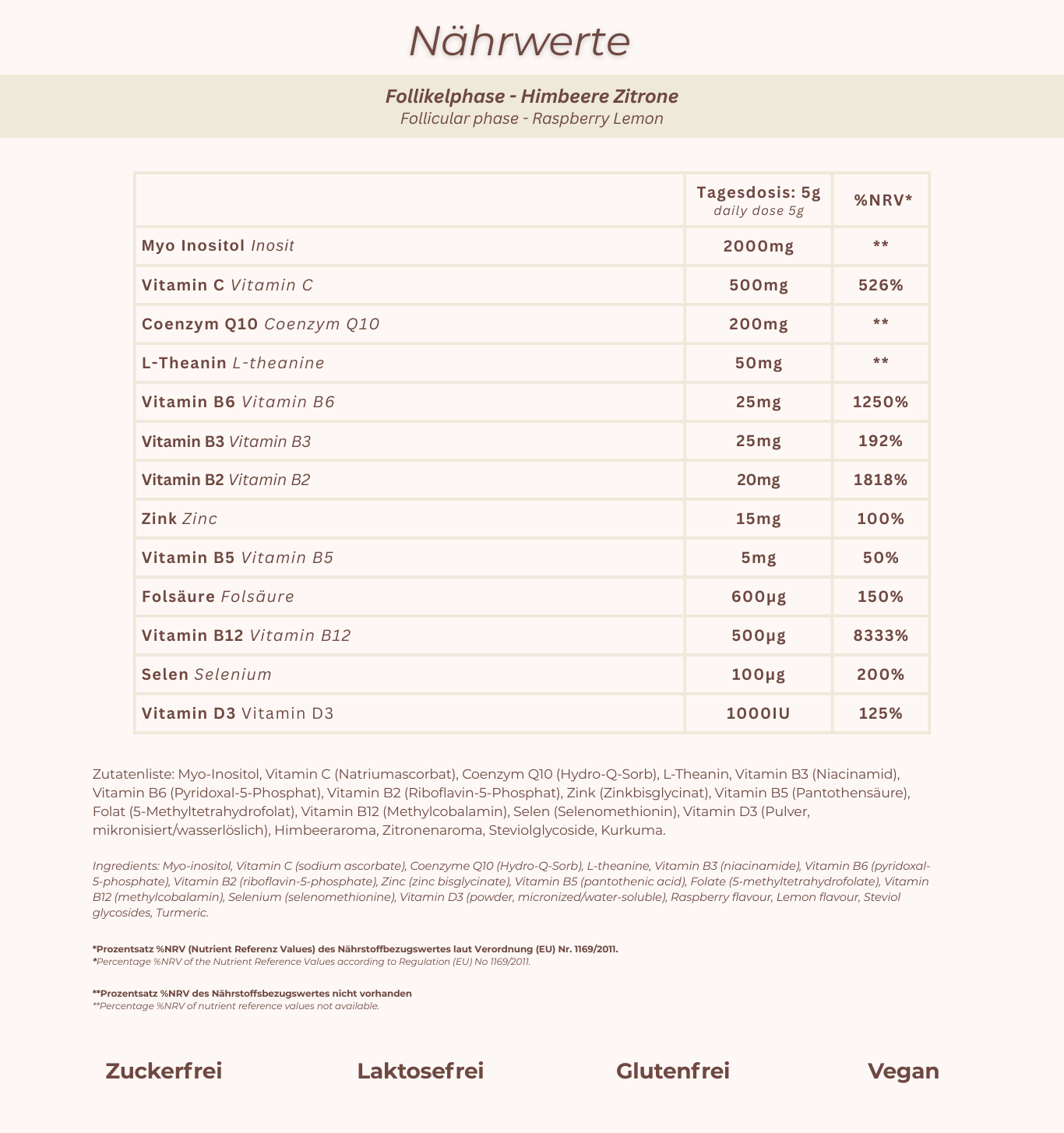 Femélia Cycle Drink Monatsbox